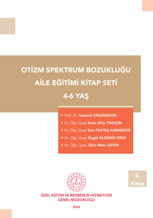 Otizm Spektrum Bozukluğu Aile Eğitim Kitap Seti - 4-6 Yaş Grubu