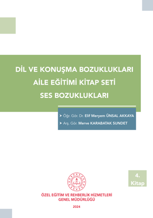 Dil ve Konuşma Bozuklukları - Ses Bozuklukları