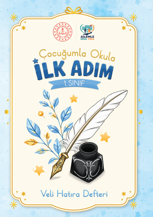 Çocuğumla Okula İlk Adım Defteri (İlkokul 1.Sınıf)