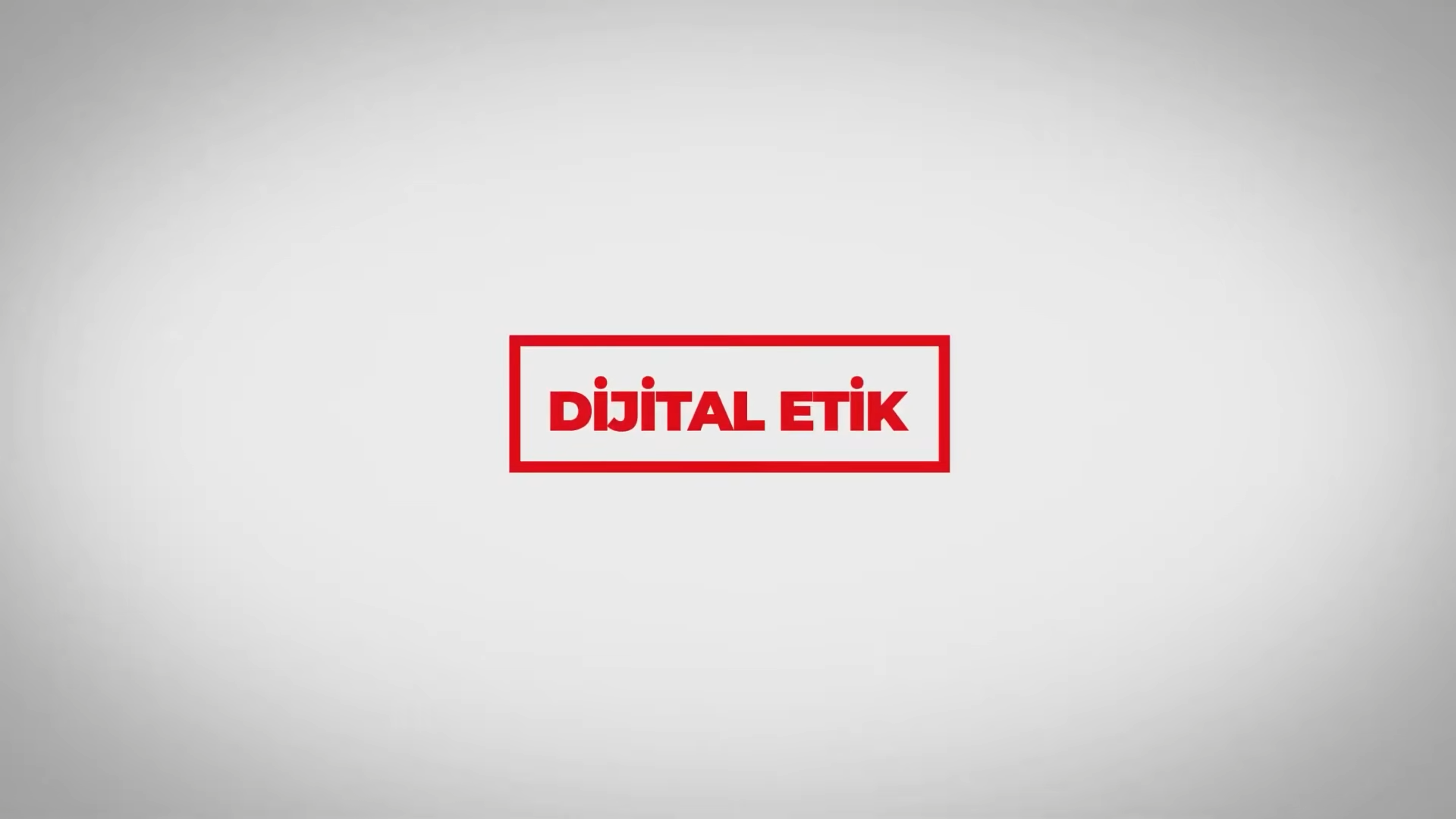 Dijital Etik