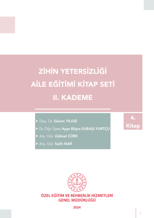 Zihin Yetersizliği Aile Eğitim Kitap Seti - 2. Kademe