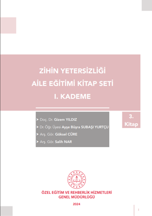 Zihin Yetersizliği Aile Eğitim Kitap Seti - 1. Kademe