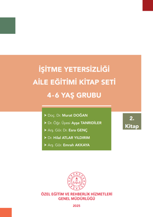 İşitme Yetersizliği Aile Eğitim Kitap Seti - 4-6 Yaş Grubu